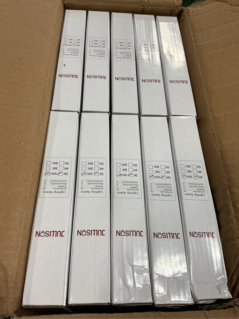 Condition photo showing Good Condition for 20 Packs 6 Inch LED Low Profile Recessed & Surface Mount Disk Light, Round, 15W, >900 Lumens, 3000K Warm White, CRI80, Driverless Design, Dimmable, ETL Listed, White 3000K Warm White 20 Packs