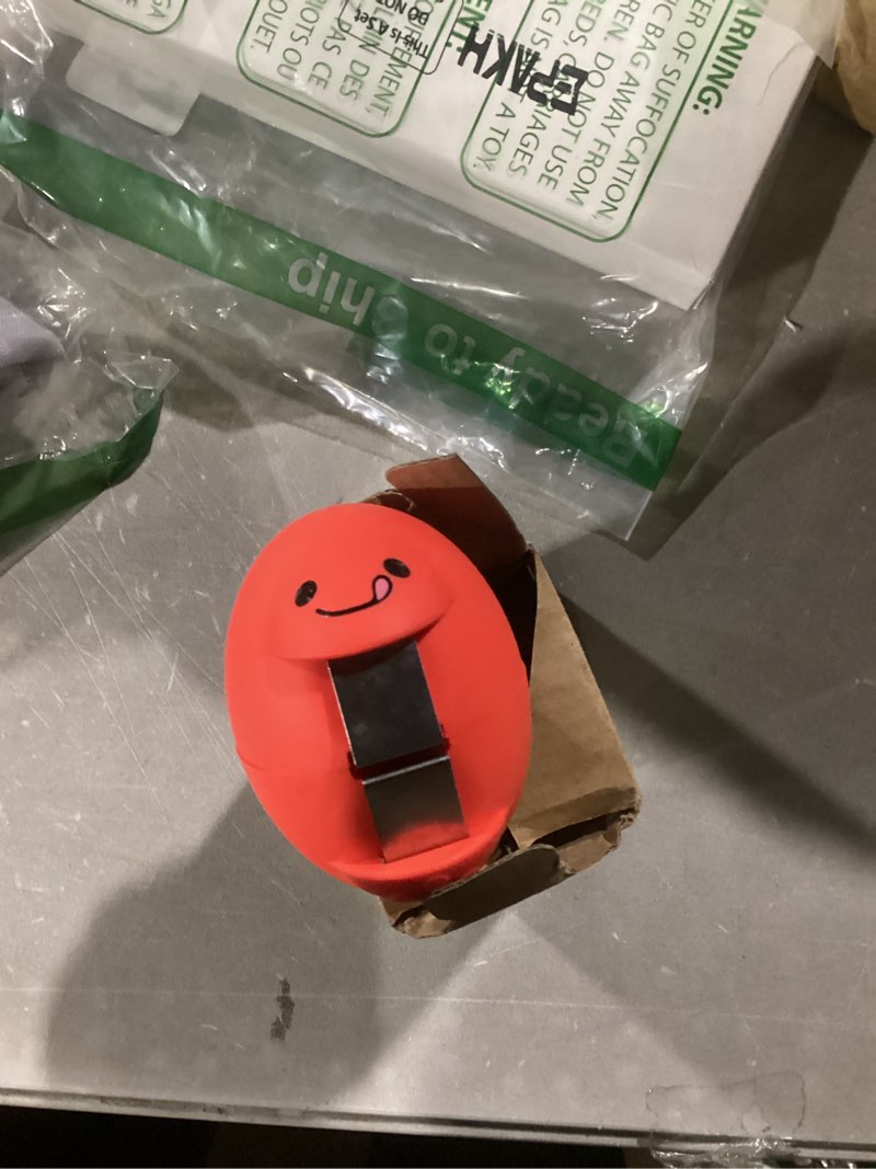 Condition photo showing Good Condition for Egg Cracker, Silicone Egg Shell Opener, Cute Egg Shaped Design, Opens Eggs with Ease, A Little Happiness Boost for Your Kitchen. (1Pack,Red, ) 1Pack