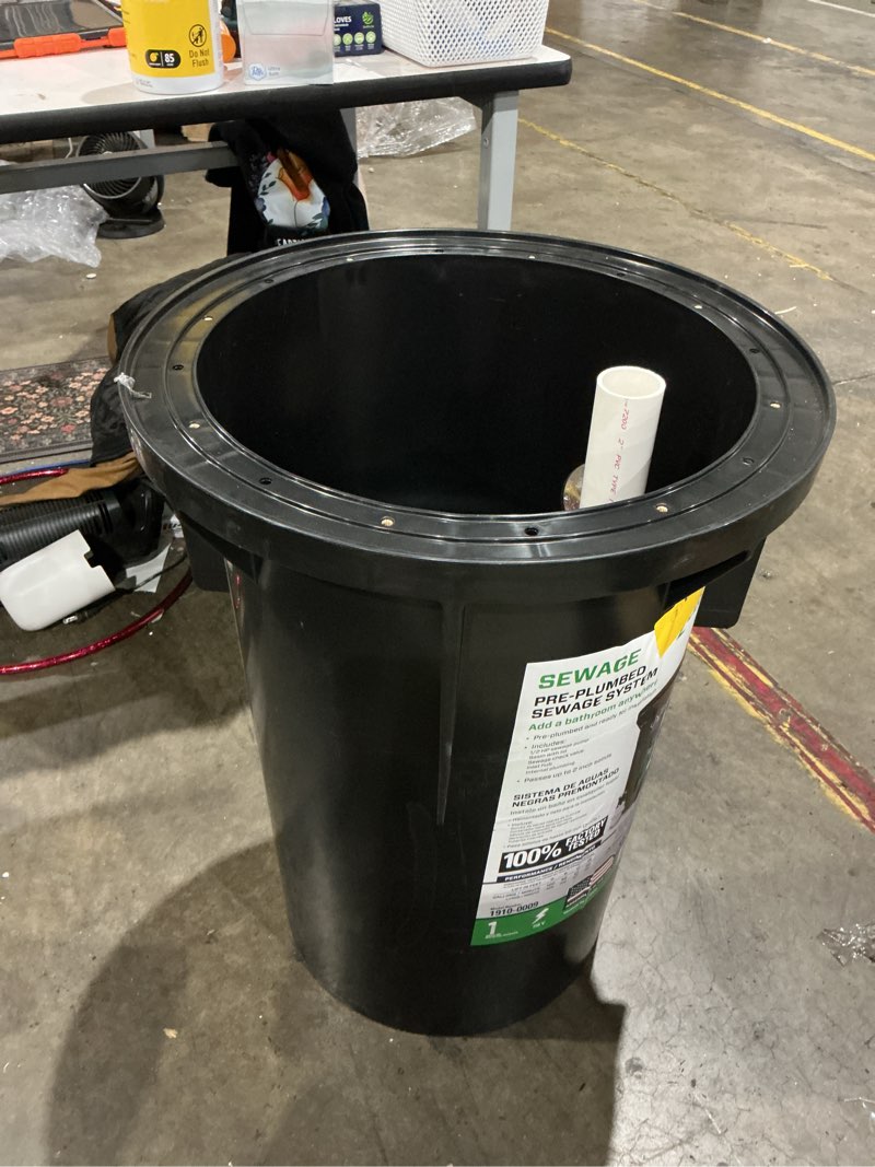 Condition photo showing As Is for zoeller 1/2-hp 115-volt 100-gpm cast iron sewage sump pump