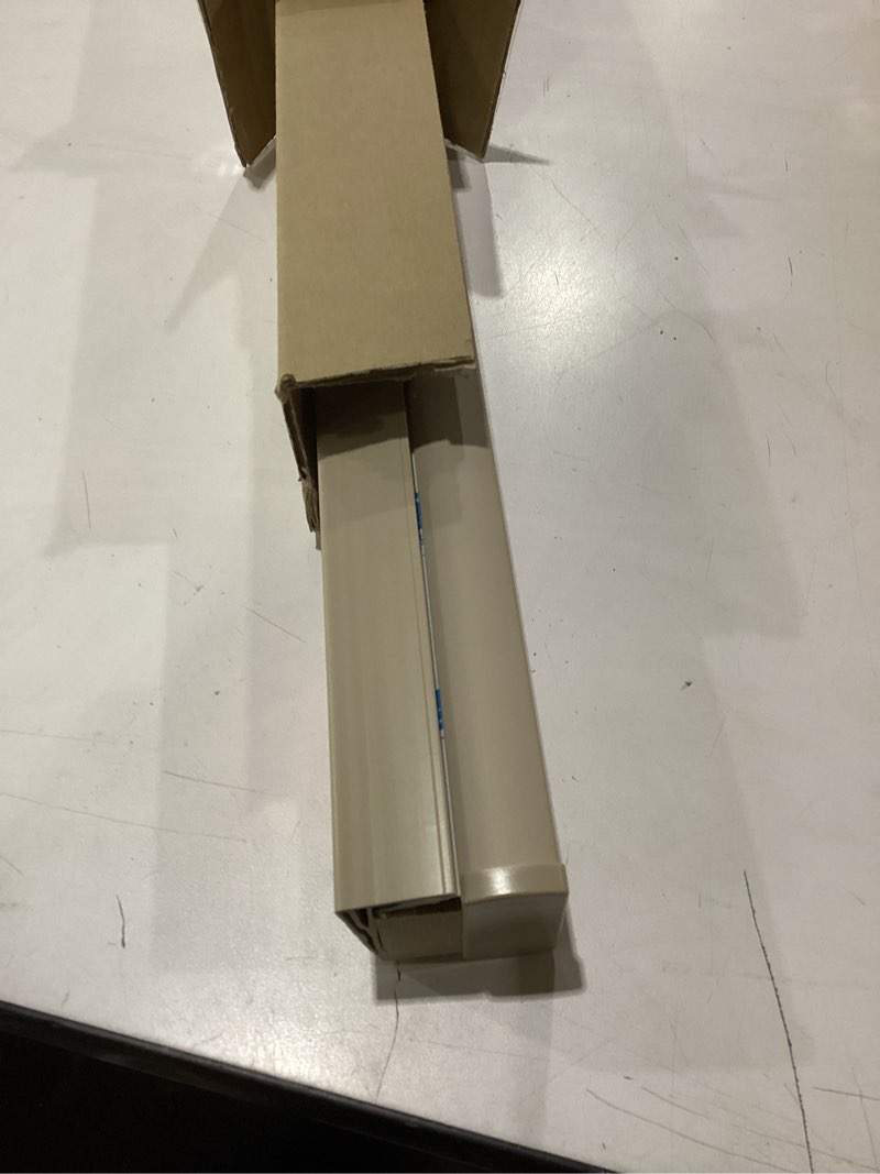 Condition photo showing New/Like New for blindsavenue cordless pleated window shades, easy install, no drill no tools, fawn, light filtering blinds, size 21.5" w x 64" h fawn 21.5"w x 64"h