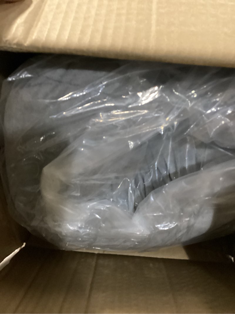 Condition photo showing Good Condition for LINENSPA Reading Pillow with Shredded Memory Foam- Back Pillow for Sitting in Bed, Reading, Gaming, Watching TV – Chair Pillow with Arms, Dorm Room Essentials, Stone Stone X-Large with Neck Support