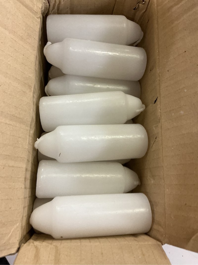 Condition photo showing Good Condition for candles for uco candle lanterns, long-burning candles for outdoor, camping, prepping supplies and emergency preparedness emergency candles 20-pack