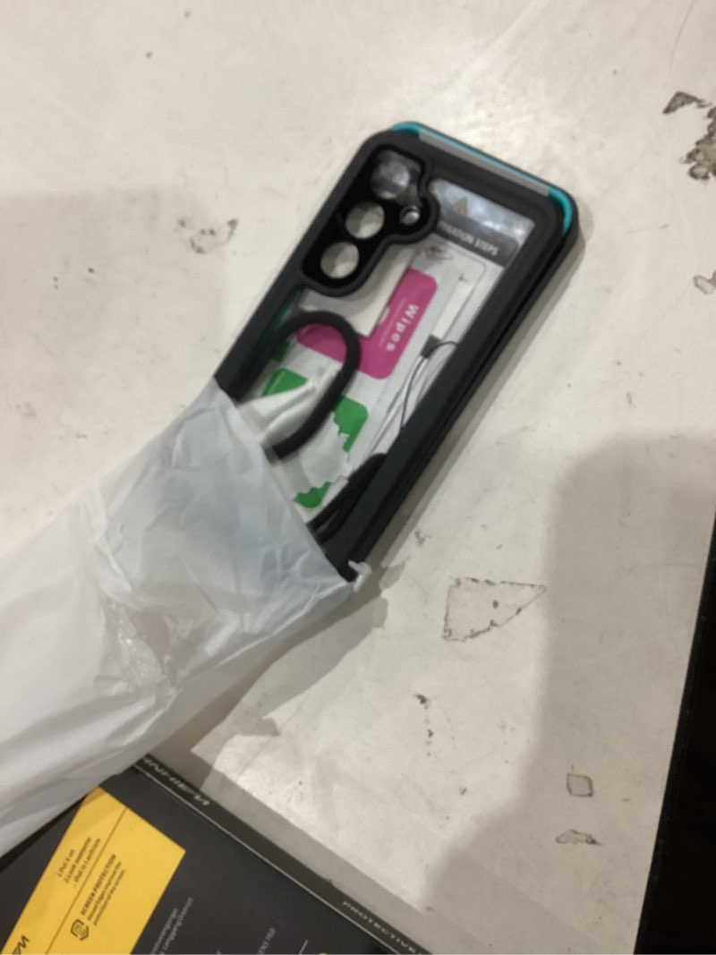 Condition photo showing Good Condition for lanhiem for samsung galaxy s25 case, ip68 waterproof dustproof, built-in screen protector, rugged full body shockproof protective cover for galaxy s25, blue 6.2" for s25 blue