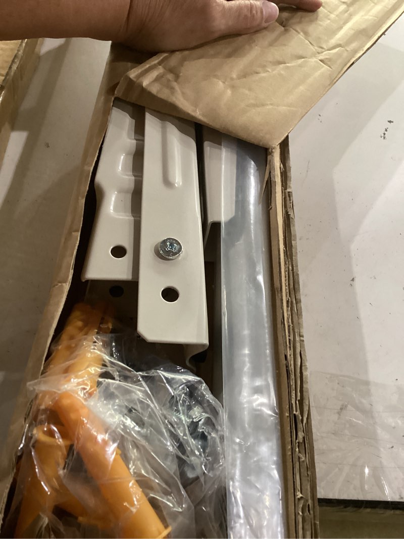 Condition photo showing Good Condition for mini split wall mounting bracket: heavy duty air conditioner unit support for 7000 - 12000 btu, outdoor minisplit heat pump ac bracket kit for outside ductless mini-split ac heating system, max 400 lb 7000btu-12000btu