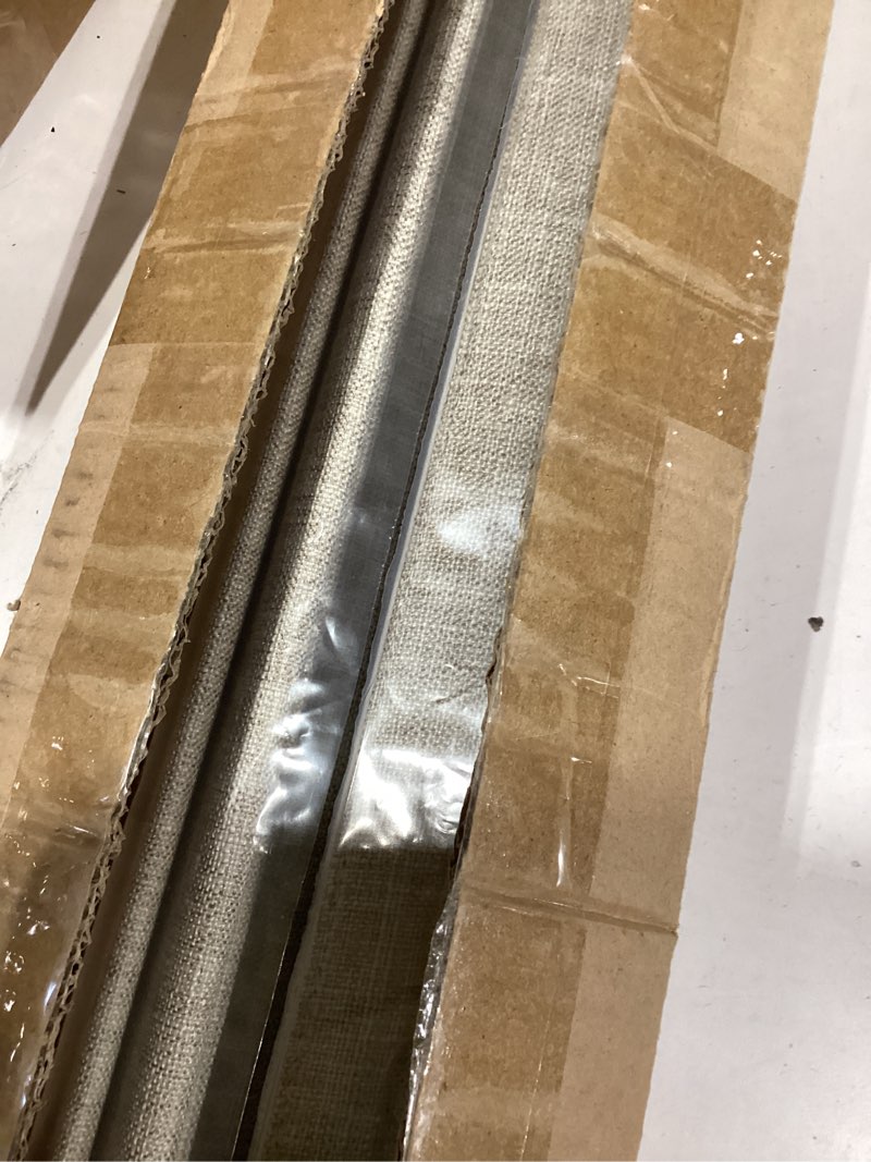 Condition photo showing New/Like New for LazBlinds No Tools No Drill Cordless Roman Shades for Windows, Blackout Thermal Insulated UV Blocking Window Blinds, Lightweight Fabric Blinds for Indoor Windows, 21" W x 60" H, Blackout - Beige Beige 21" W x 60" H