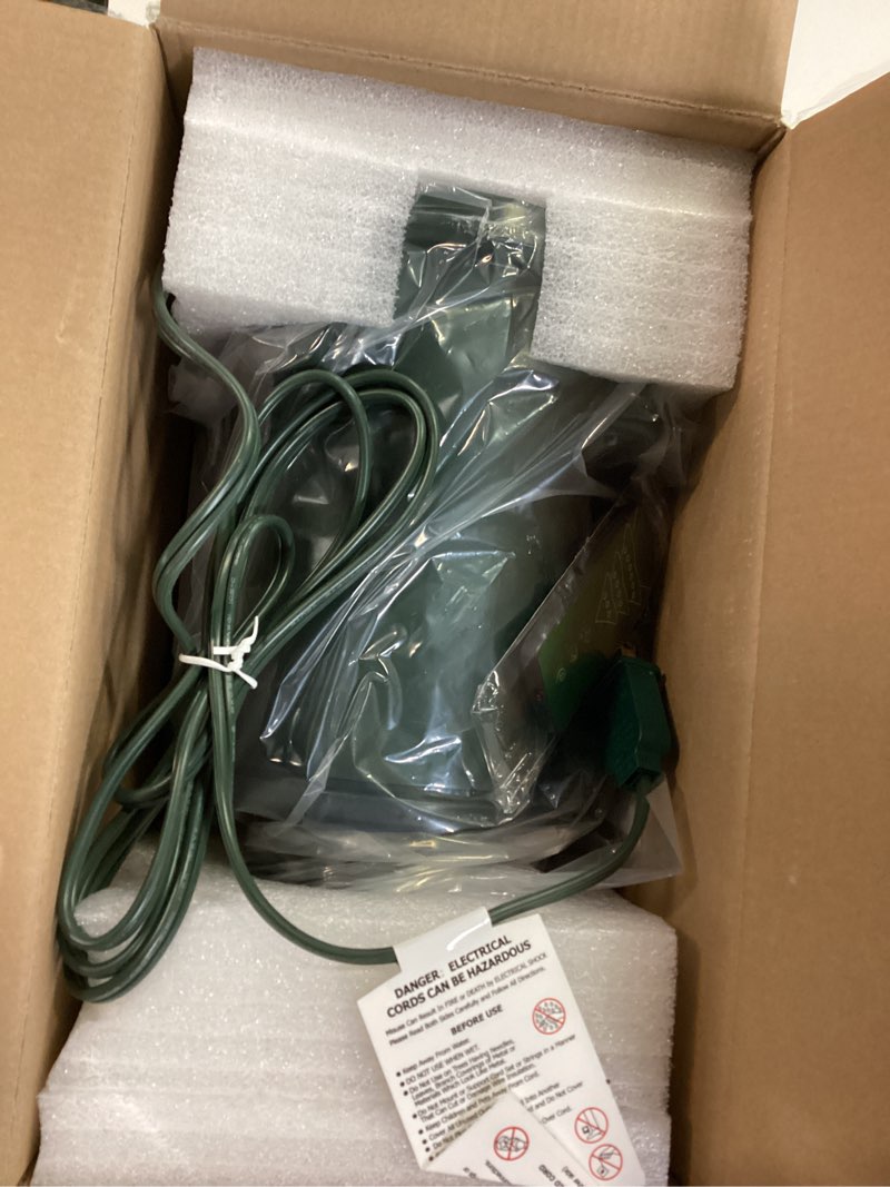 Condition photo showing Good Condition for ?Patent Pending? Musical Rotating Christmas Tree Stand, UL Certified Up to 9ft 120 lb Artificial Christmas Tree with Speaker, Spinning Stand with Remote, Fit for 1.25-2" in Tree Poles - 800W