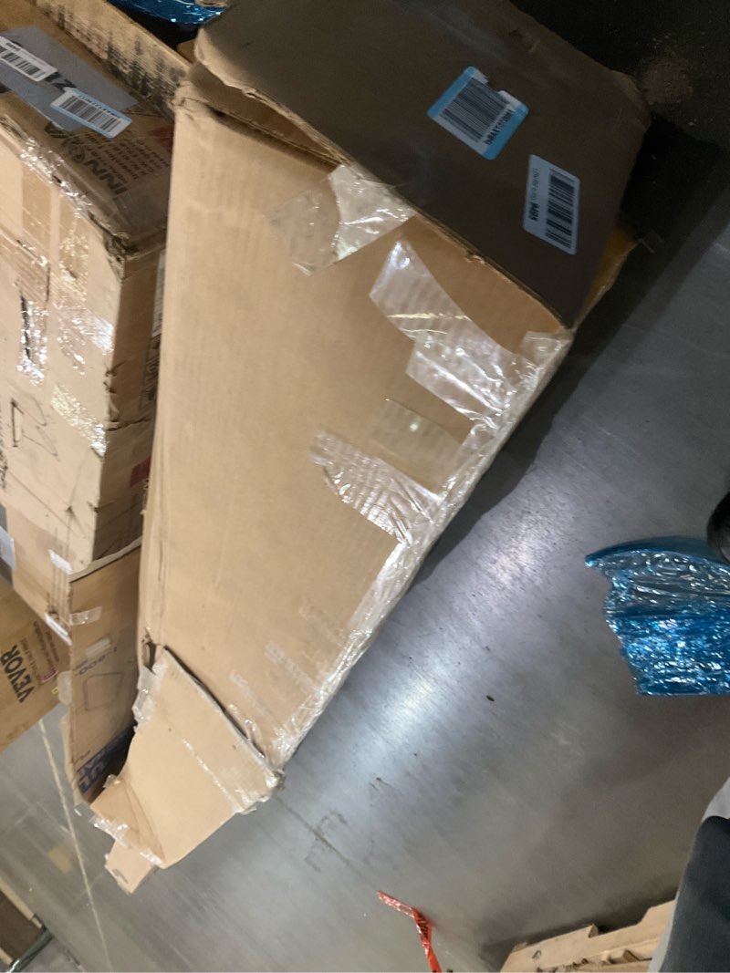 Condition photo showing As Is for AUTOSAVER88 6 Inches Running Boards Compatible with Chevy Silverado/GMC Sierra 2019-2025 1500, 2020-2025 2500HD 3500HD Crew Cab, Black Side Steps Stainless Steel Nerf Bars Flat Pedal Black 2019-2025 crew cab