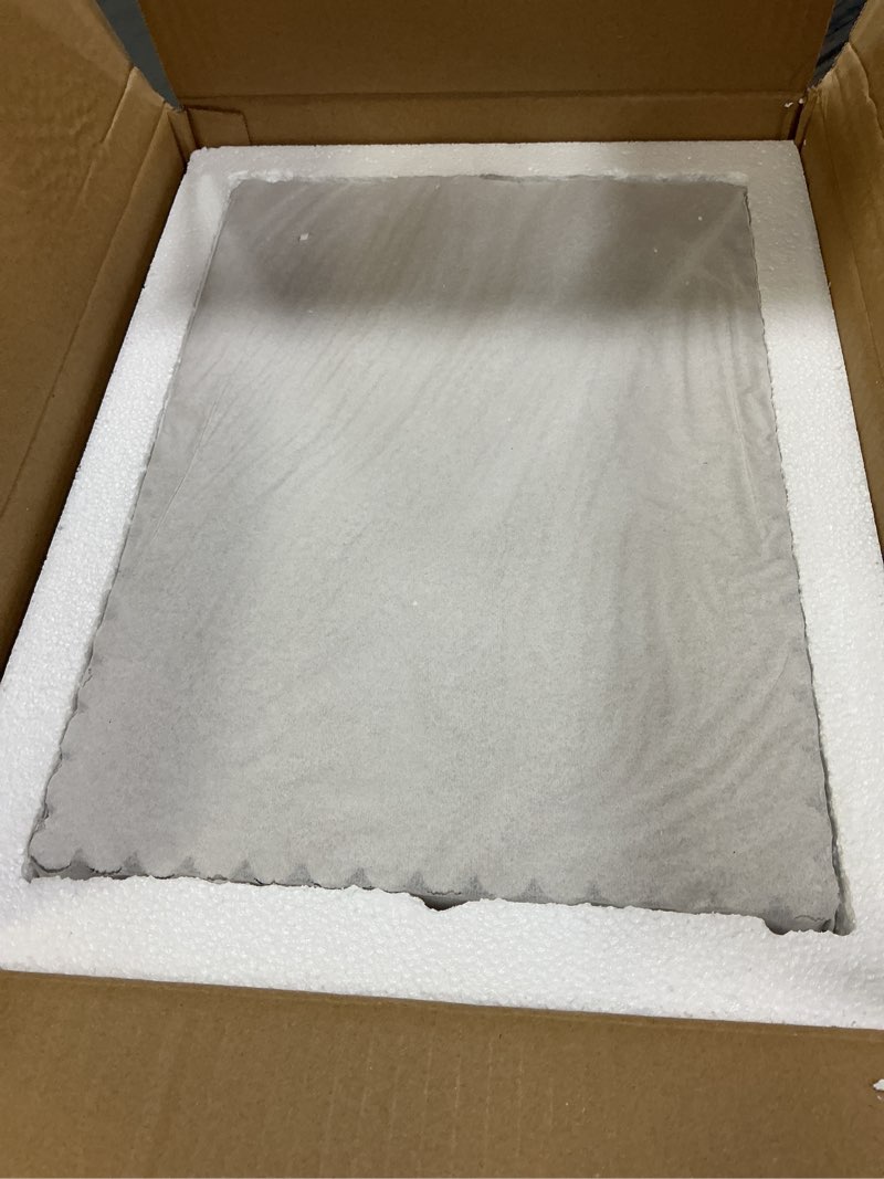Condition photo showing New/Like New for oakoa concrete decorative tray for coffee table tray decor - ottoman tray for living room - bandejas decorativas - table trays decorative - coffee table centerpiece