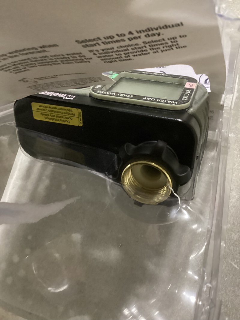 Condition photo showing Good Condition for melnor 2 output port digital hose end timer