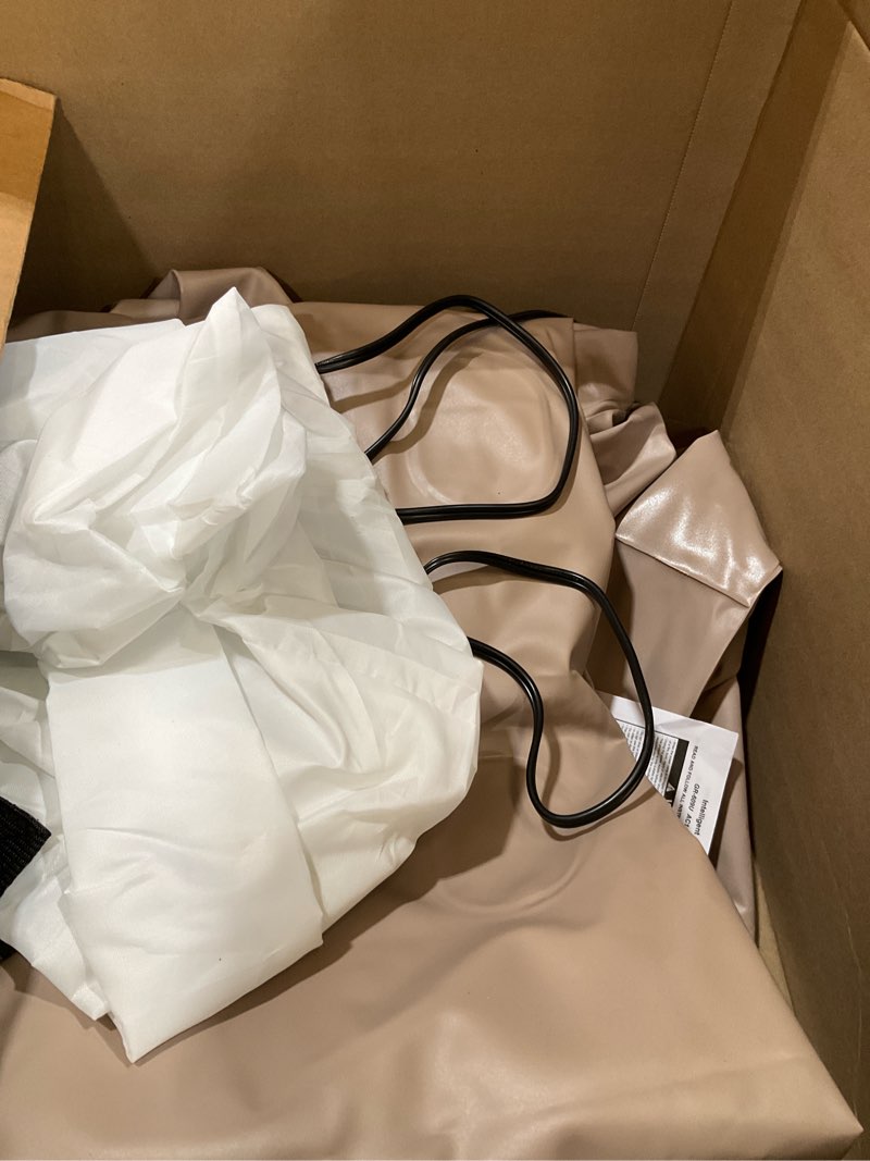 Condition photo showing Good Condition for twin air mattress with built-in pump - 18" height self-inflating blow up bed for guests, camping & home use, waterproof inflatable mattress with carry bag - portable single airbed (18" khaki) khaki 18" twin