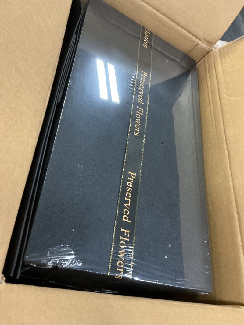 Condition photo showing Good Condition for LALALANHOME Red Roses Handmade Preserved Real Rose in Glass Dome, Long Lasting Roses Never Withered 