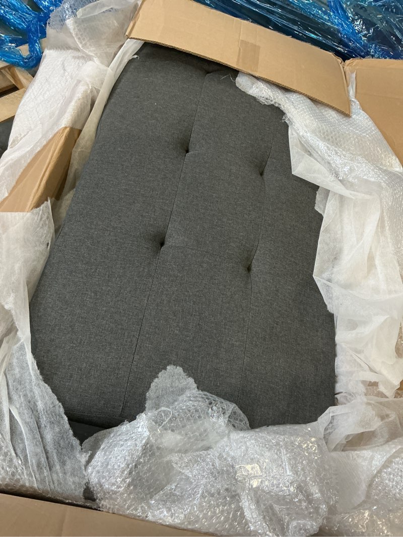 Condition photo showing As Is for (Incomplete) 86\" Reversible Sleeper Sofa with Chaise Storage