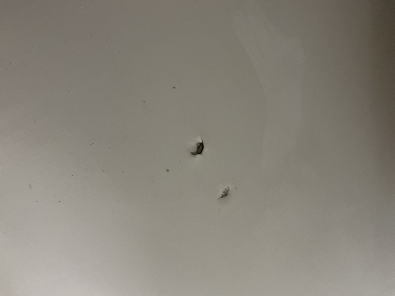 Condition photo showing As Is for VUSIGN Magnetic White Board 24" x 18" with 1 Dry-Erase Eraser, 2 Multicolor Marker, 4 Magnetic Pins, Sliver Reinforced Aluminum Frame for Office, Home, School 24"W x 18"H