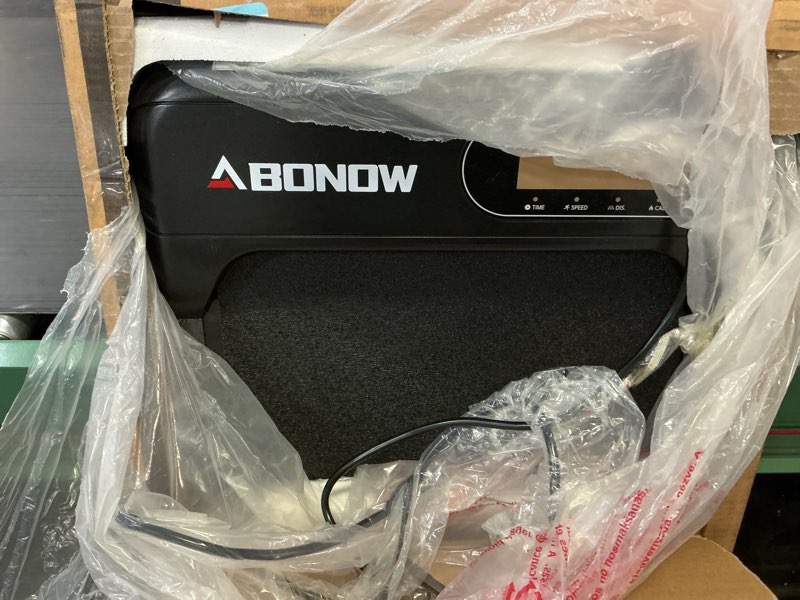 Condition photo showing Good Condition for Abonow Walking Pad, Under Desk Treadmill with Incline for Home Office 2.5HP Portable Walking Treadmill with 265 Lbs Weight Capacity Walking Machine, Remote Control, LED Display Black Orange