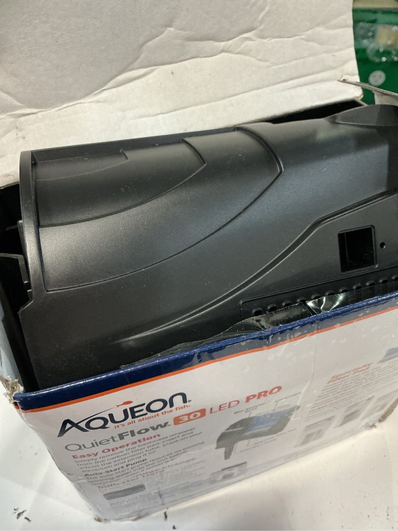 Condition photo showing Good Condition for aqueon quietflow 30 led pro aquarium fish tank power filter for up to 45 gallon aquariums