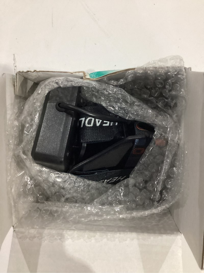 Condition photo showing New/Like New for Rechargeable Headlamp 4000 High Lumens, Super Bright LED Head Lamp with Motion Sensor, 12 Modes, IPX7 Waterproof, 125° Adjustable, Zoomable Headlight for Adults, Camping, Cycling, Running T45