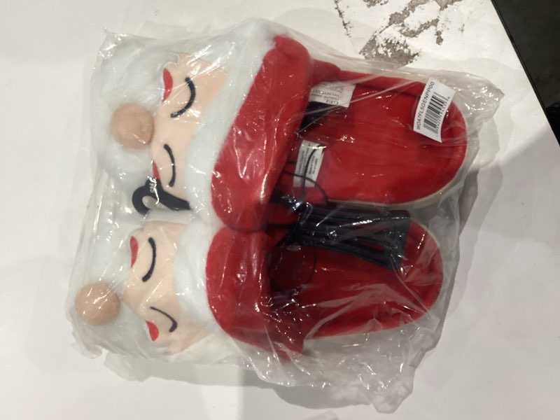 Bioworld Santa Claus Adult Red Mules-Small