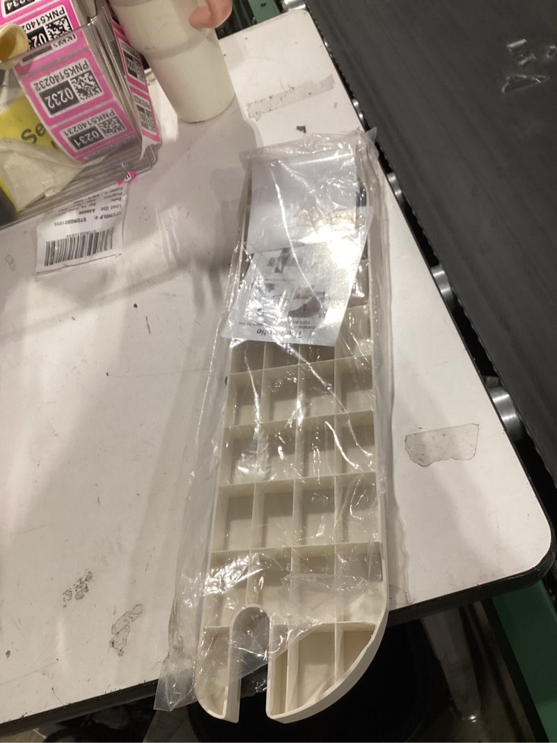Condition photo showing Good Condition for white ikea high chair foot rest, compatible with antilop chairs | adjustable, reversible & non-slip footrest for ikea chair - made with durable polypropylene - antilop accessories
