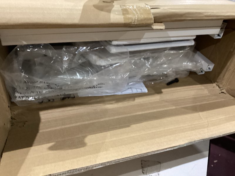 Condition photo showing As Is for BOLUO Stackable Storage Drawers Closet Organizers and Storage Fabric White 2 Drawer Dresser for Bedroom 2 Packs Modern L(15.7"D x 21.1"W x 16.1"H) White