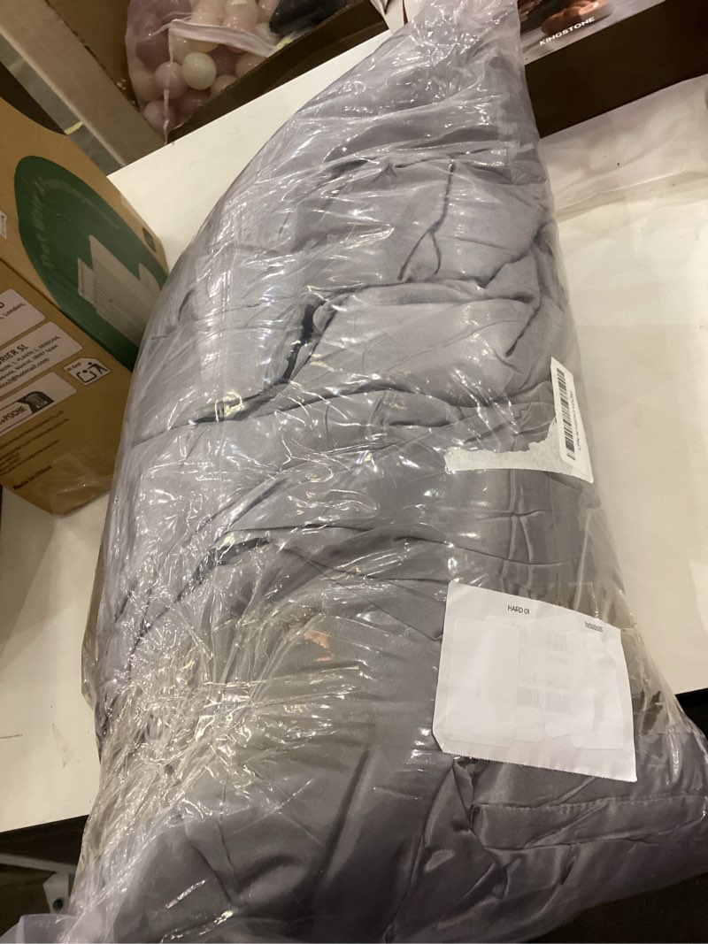 NTBED Silky Satin Comforter Set Queen Silver, Luxury Soft Microfiber Bedding Lightweight Sexy Wave Q