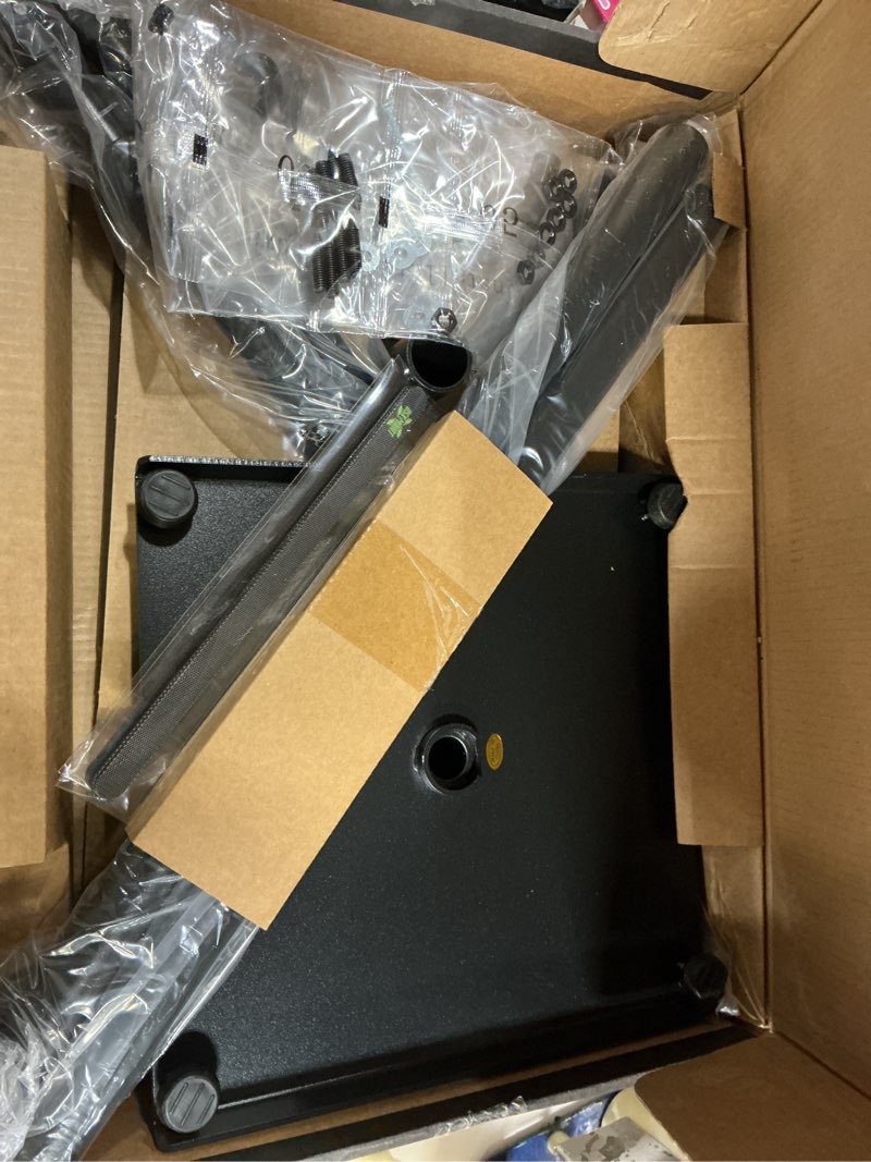 Condition photo showing Good Condition for USX MOUNT Universal Speaker Stands, Height Adjustable Extend 30.0" to 39.1" for Satellite Speakers & Small Bookshelf Speakers up to 11 lbs Per Stand, 1 Pair Floor Stands for Sony Bose Polk JBL Yamaha 30" to 39.1" Speaker Stands