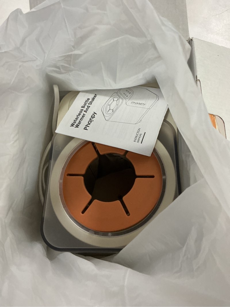 Condition photo showing Good Condition for Phanpy SmartSwirl Waterless Bottle Warmer - Patented Airbag Heating for Nutrient Protection, Off-Center & Smart Dual-Direction Mixing for Clump-Free Formula, Fits All Bottles, Quiet & Safe