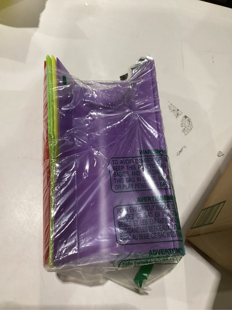 Condition photo showing Good Condition for Folders with Pockets and Prong with Fasteners (6 Pack, Assorted Colors),Durable Plastic Pocket Folders with Prongs,Tear Resistant,2 Pocket 3 Prong Folders for Schoolwork & Office,Letter Size