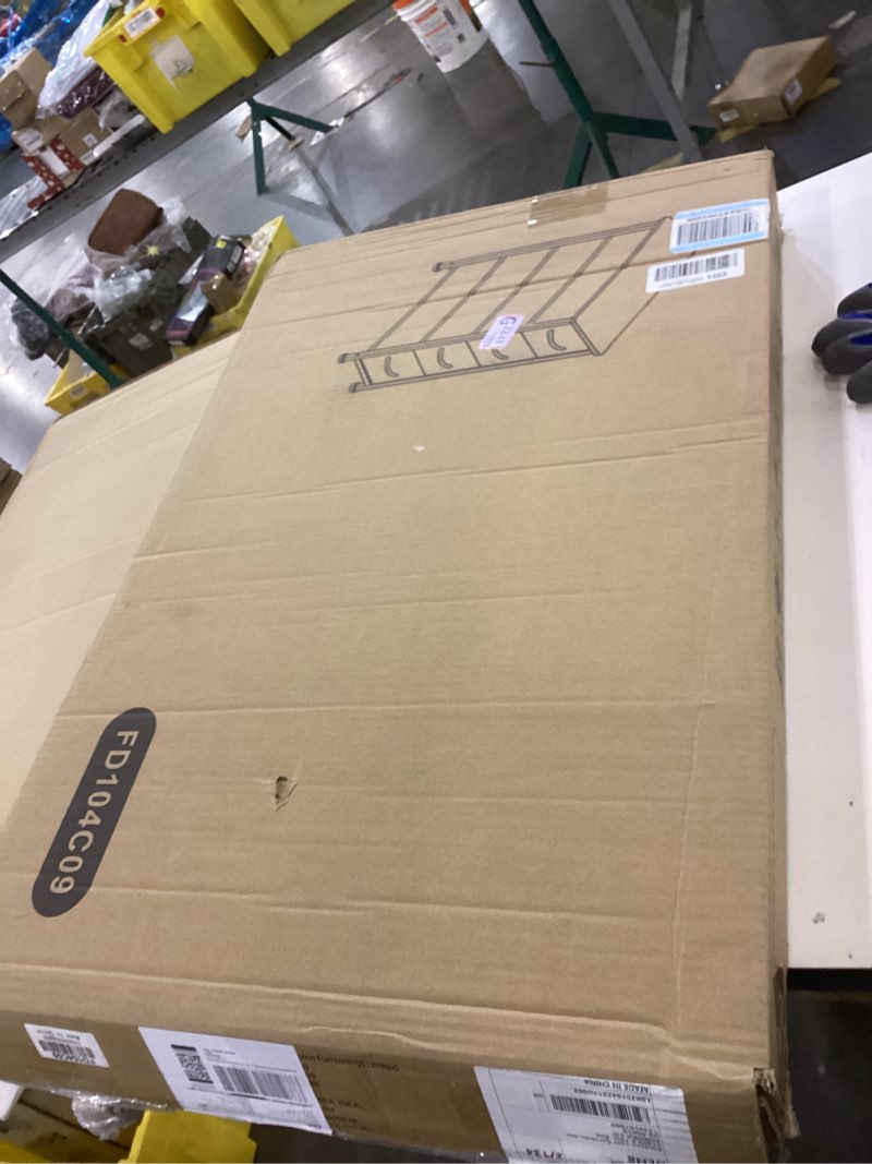 Condition photo showing New/Like New for Somdot Narrow Dresser with 4 Drawers, Slim Storage Organizer Chest of Drawers with Removable Fabric Drawers for Small Spaces Bathroom Closet Bedroom Laundry, White Leather White Leather 15.7"D x 7.9"W x 29.5"H (4 Drawers)