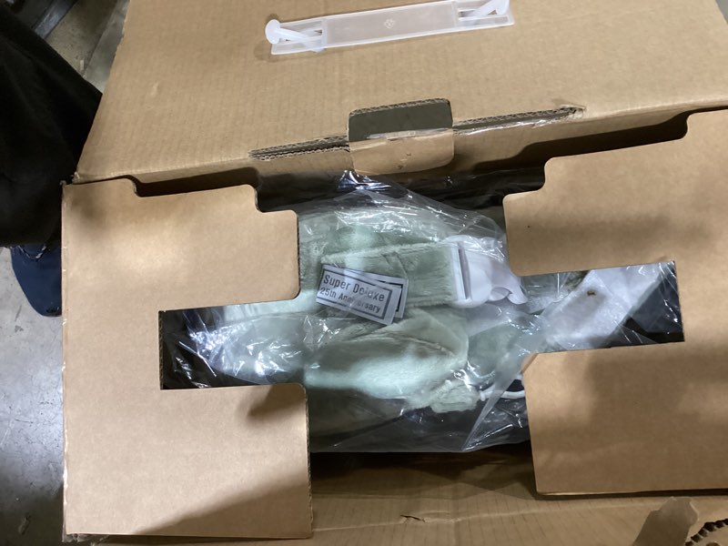 Condition photo showing Good Condition for My Brest Friend Super Deluxe Nursing Pillow - Enhanced Comfort & Ergonomic Breastfeeding Pillow for Ultimate Support For Mom & Baby - Adjustable and with Handy Side Pocket, Platinum Platinum Super Deluxe