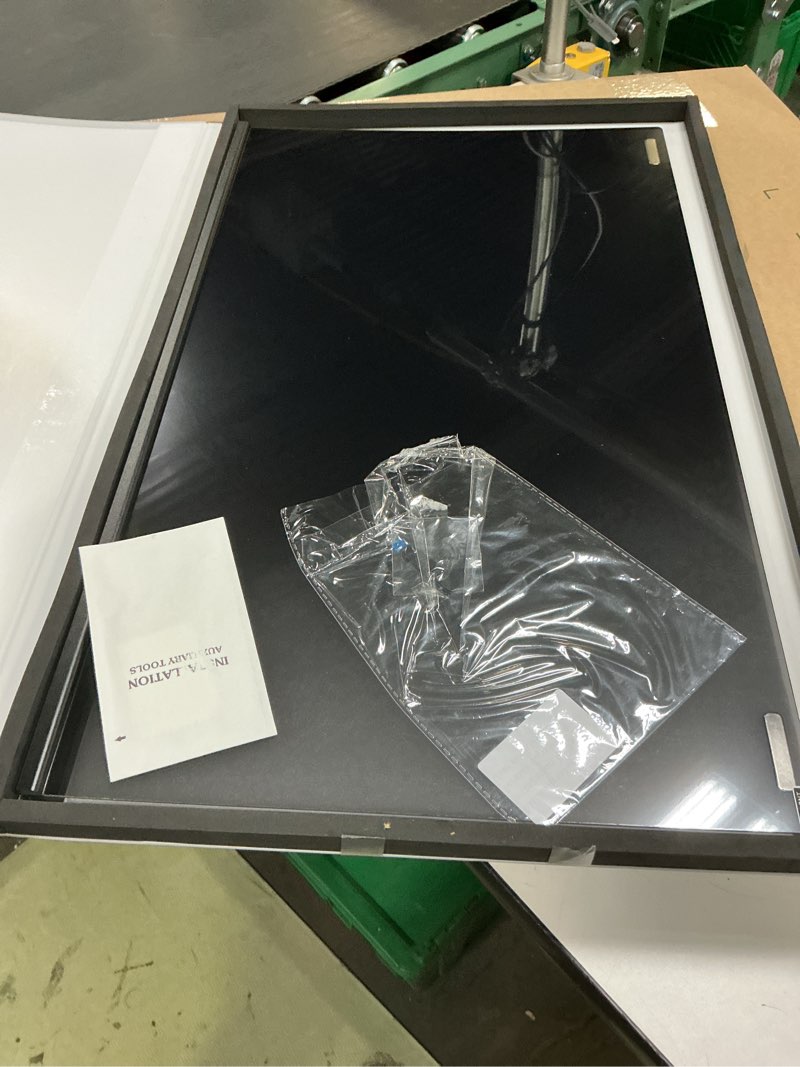 Condition photo showing Good Condition for magnetic privacy screen for frameless computer monitor 27 inch 16:9 aspect ratio,hanging blue light screen protector eye protection anti-spy shield, 27in removable privacy filter