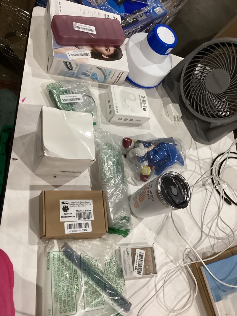 assortment of miscellaneous house hold items