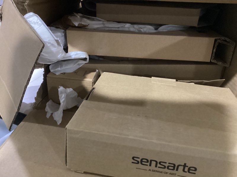 Condition photo showing Good Condition for SENSARTE Ceramic Cookware Sets, Pots and Pans Set Non stick, Granite Induction Cookware, Non toxic Healthy Non Stick Kitchen Cooking Set, with Frying Pans Set, PFAS PTFE PFOA PFOS Free,14 Pcs Ceramic White Medium