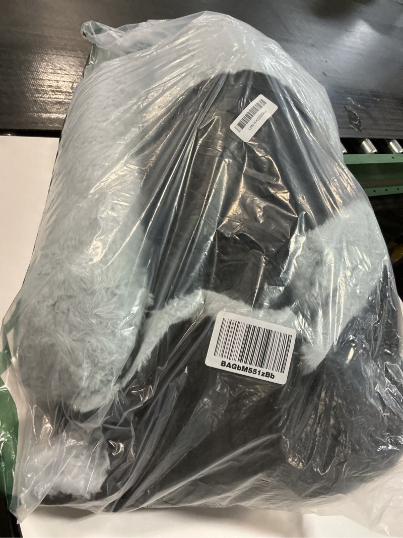 Condition photo showing As Is for ggib dog couch cover calming plush dog bed mat for furniture sofa protector washable removable cover for large medium small dogs and cats beige xxl 59.0"l x 39.3"w x 6.0"th white