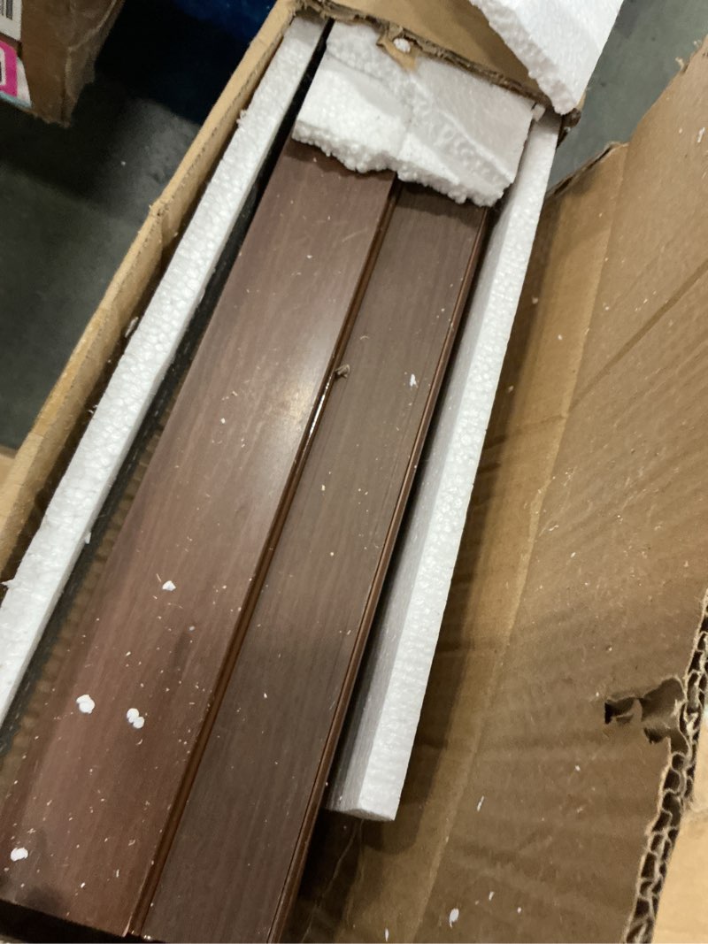 Condition photo showing Good Condition for Portable Walnut 32inx80in Accordion Doors Interior,PVC Accordion Folding Sliding Door,Compact Retractable Bifold Closet Doors for Doorway (Walnut,32in*80in) Walnut 32in*80in