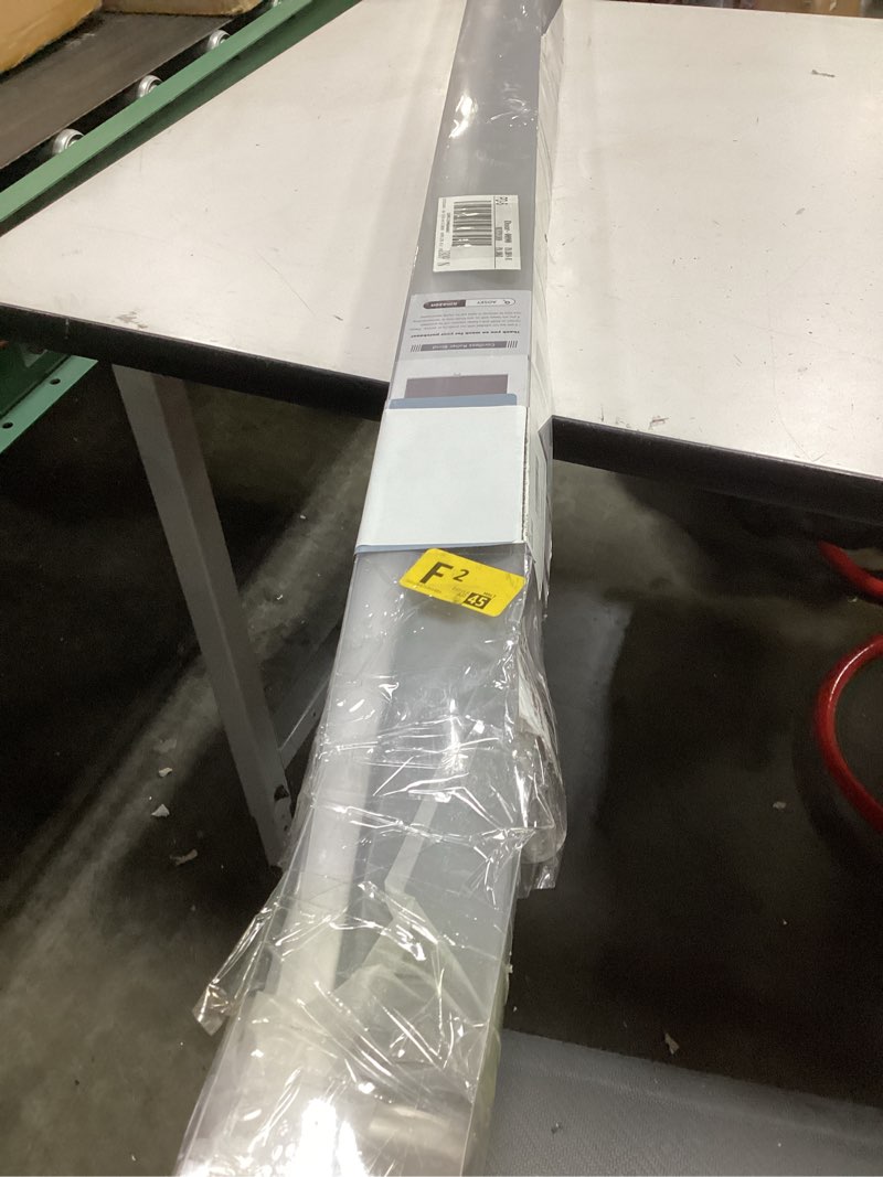 Condition photo showing As Is for cordless roller shades blackout blinds for windows room darkening rolled up shades with spring system, uv protection window shades door blinds for home and office (66" w x 72" h, grey) 66"w x 72"h grey