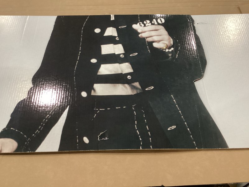 Condition photo showing New/Like New for Cardboard People Elvis Presley Life Size Cardboard Cutout Standup Elvis 11