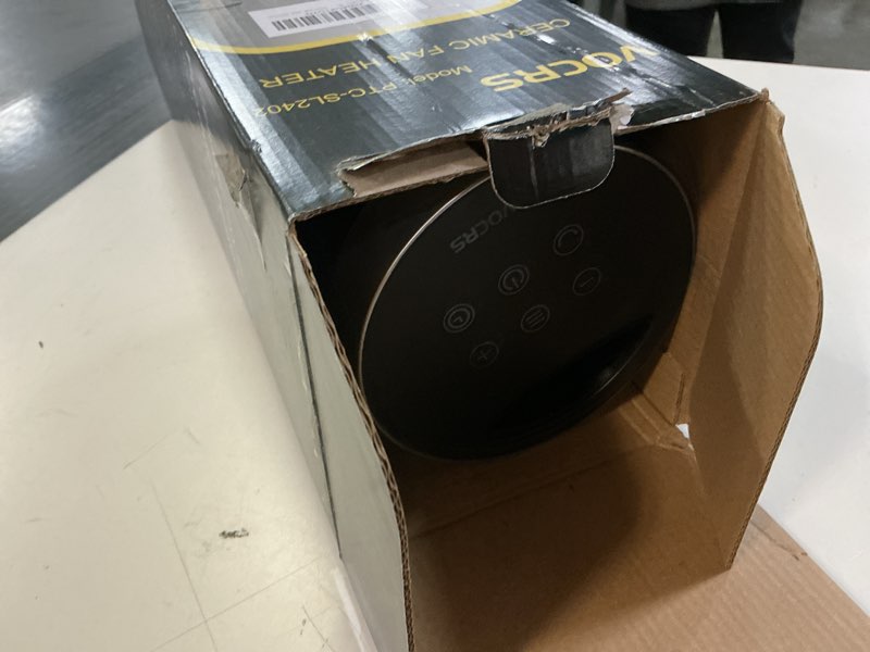 Condition photo showing Good Condition for Space Heater for Indoor Use with Remote - 70° Oscillating Tower Electric Heater, 24 Inchs, 12H Timer, 1500W Quiet PTC Ceramic Heating with Thermostat, Fast Safety Heat for Office, Home, Bedroom