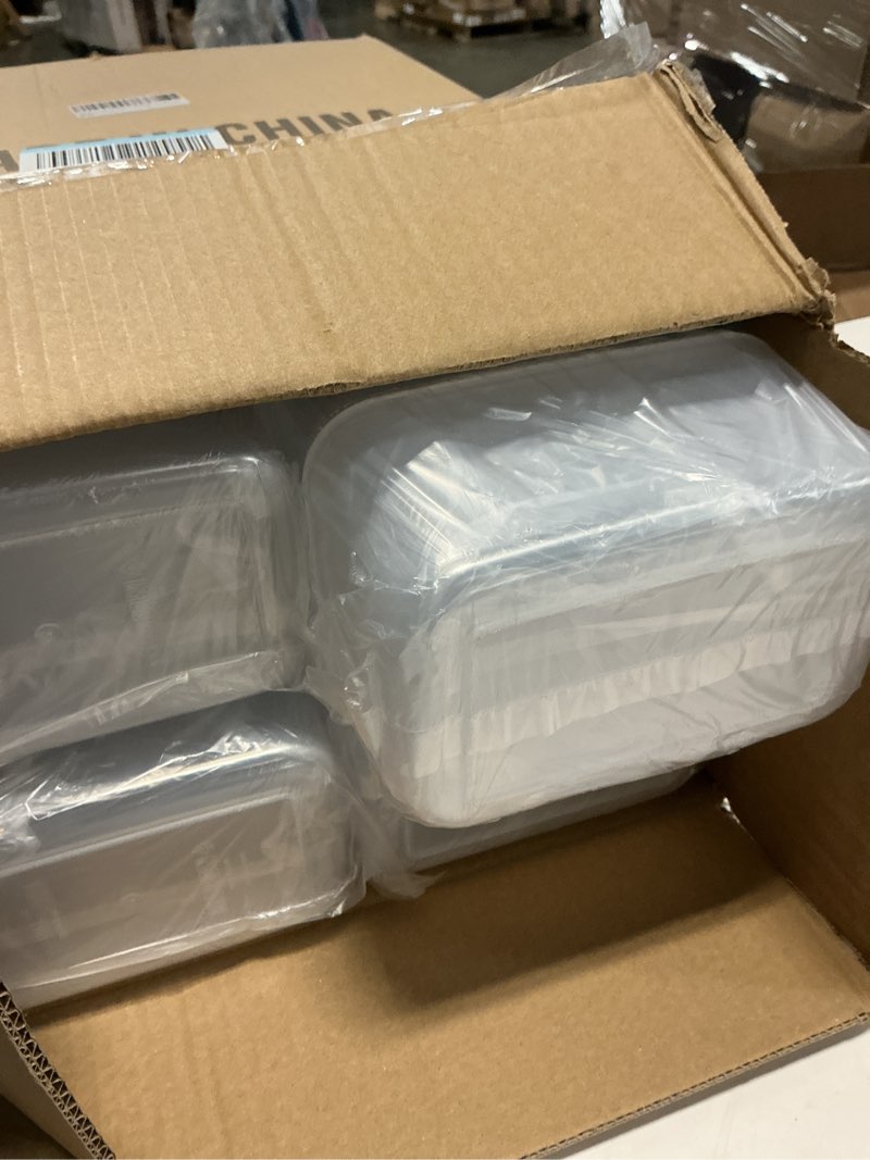 Condition photo showing Good Condition for SNSLXH Airtight Food Storage Containers with Lids, 24 pcs Plastic Pantry Organizers and Storage Canisters for Cereal, Dry Food, Flour and Sugar, BPA Free, Includes 24 Labels