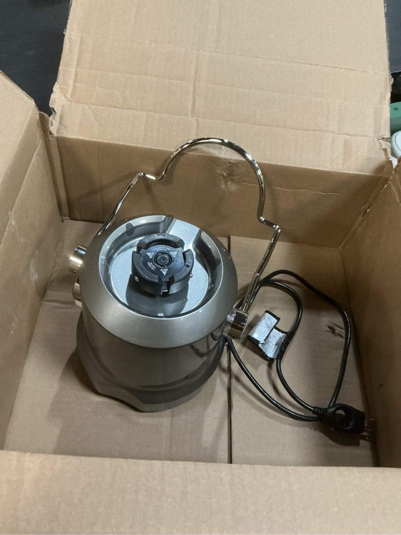 Condition photo showing As Is for Breville BJE430SIL Juice Fountain Cold, 70 fl oz, Silver