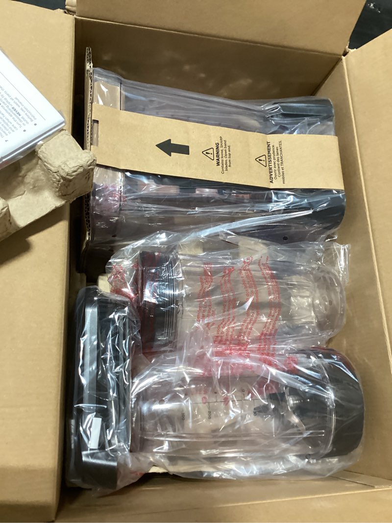 Condition photo showing As Is for Ninja BC151BK Blast Portable Blender, Cordless, 18oz. Vessel, Personal Blender-for Shakes & Smoothies, BPA Free, Leakproof-Lid & Sip Spout, USB-C Rechargeable, Dishwasher Safe Parts, Black