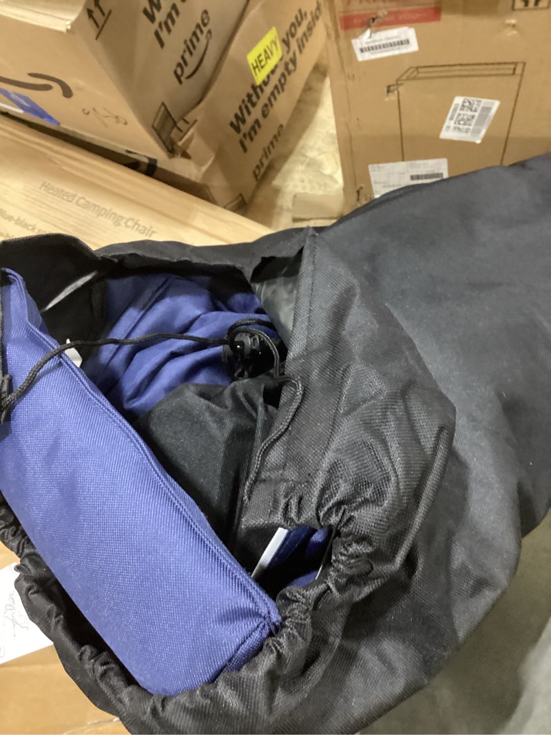 Condition photo showing Good Condition for suteck heated rocking camping chair, fully thick padded rocker camp chairs | w/3 heat levels for back & seat, heated rocking chair for adults with carry bag for outdoor sports, battery not included dark blue