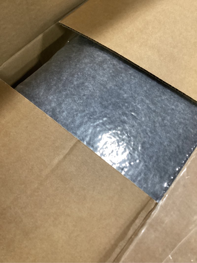 Condition photo showing New/Like New for non-slip rug pads 8 x 10 ft, 100% waterproof extra large area rugs non skid rug pad for all floors and finishes durable hardwood floor protective felt keeps rugs in place, safe and secure 8' x 10' (rectangular) 1/8" thick