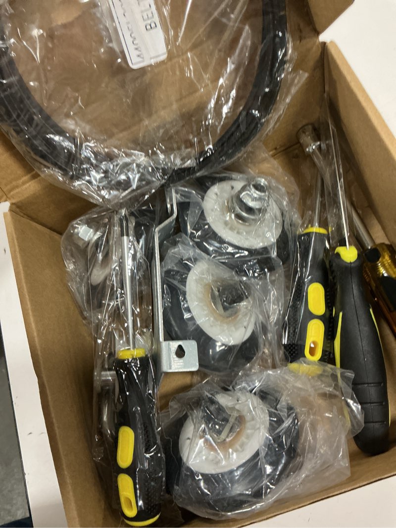 FULAIGE 4581EL2002C Dryer Drum Roller Assembly with 4400EL2001F Dryer Belt 4561EL3002A Dryer Idler P