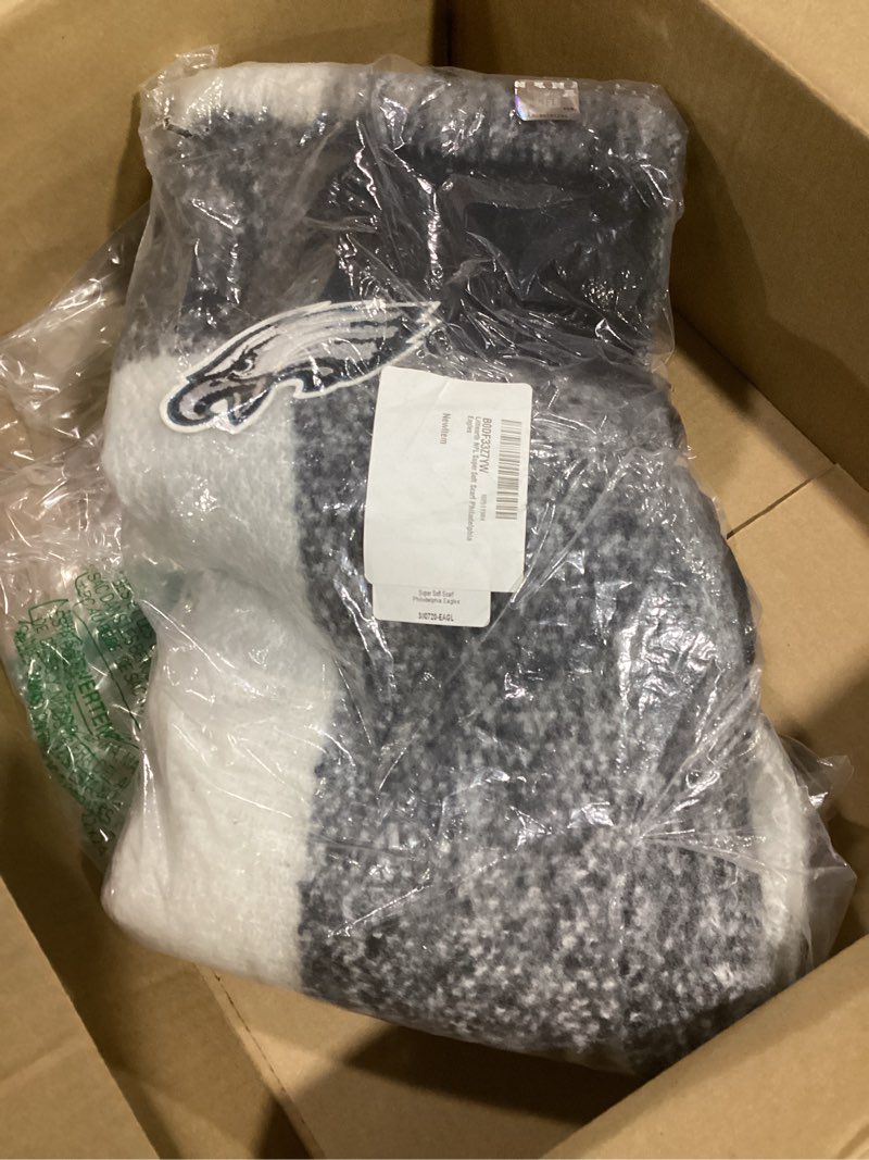 Condition photo showing Good Condition for Littlearth NFL Super Soft Scarf - Officially Licensed NFL Winter Scarf Seattle Seahawks