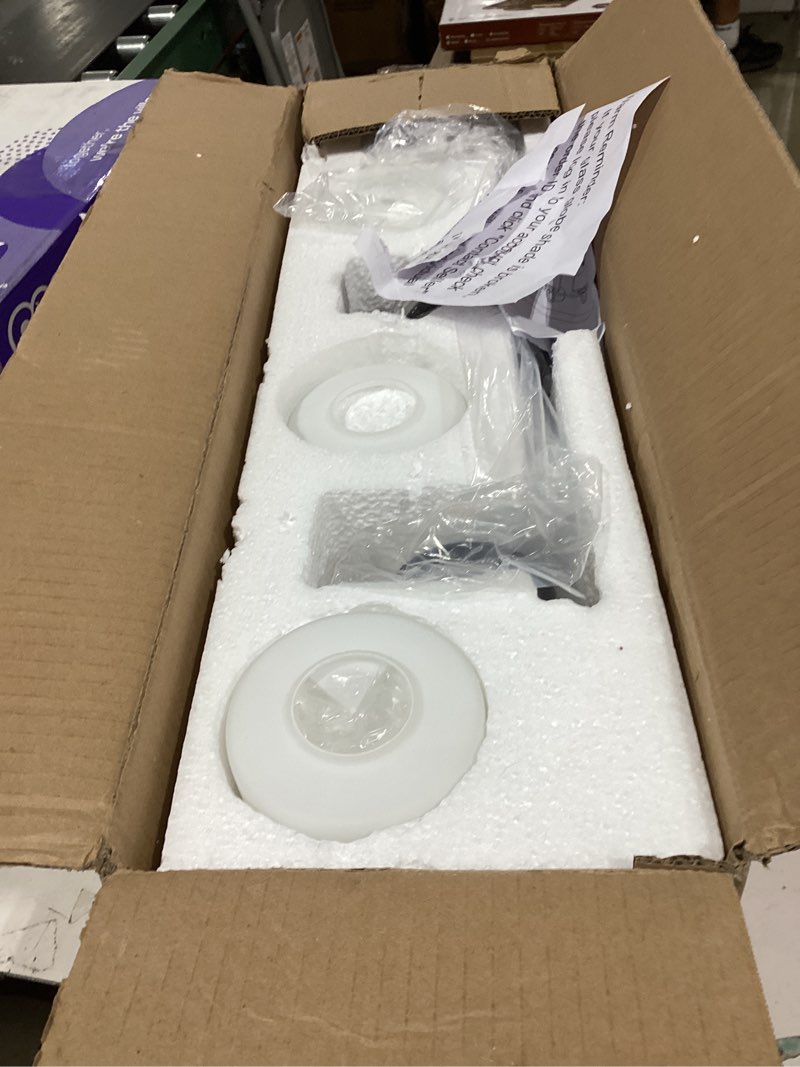 Condition photo showing As Is for mid century modern matte black and gold 3 lights milky glass wall light fixture for bathroom modern bathroom vanity lights over mirror(exclude e26 bulb) black/gold 3 lights