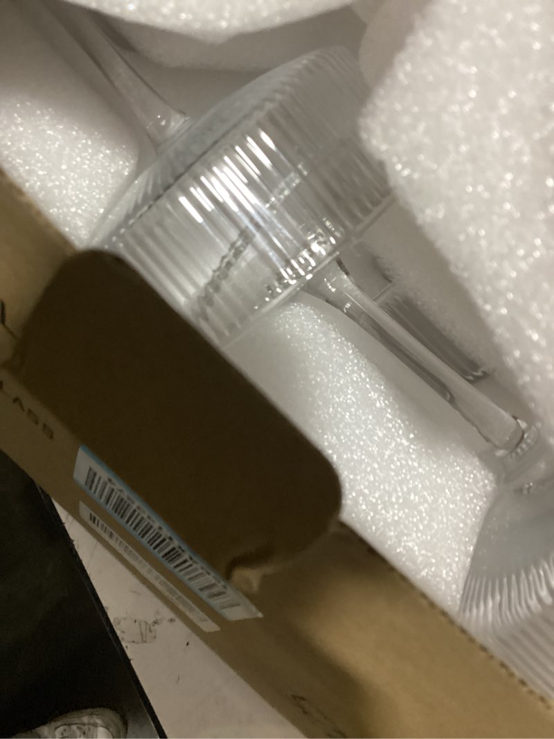 Condition photo showing As Is for martini glasses set of 8, 10 oz ribbed coupe glasses champagne coupe glasses set for wine?margarita glass transparent 8