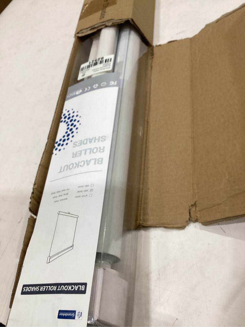 Condition photo showing Good Condition for window roller shades, cordless blackout roller shade for windows,72" hx46 w,white,cordless blinds for windows with valance, pull down room darkening shades,easy to install for home light bedroom