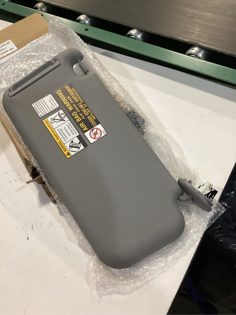 Condition photo showing New/Like New for Left Driver Side Sun Visor Fit for Toyota RAV4 2006-2013 with W/Vanity Light Relace# 74320-42501-B2 74320-42500-B0 74320-42500-B3 74320-42501-B3