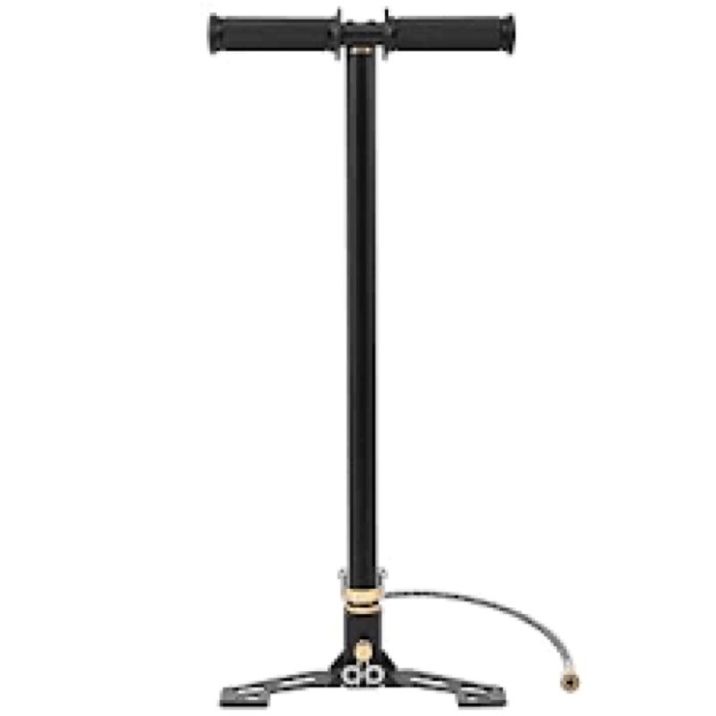 hiram high pressure hand pump air rifle filling stirrup pump 40mpa, stainless steel