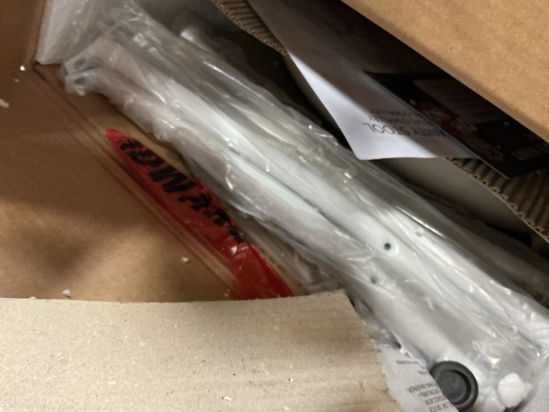 Condition photo showing Good Condition for Hillsdale O'Malley Metal Vanity Stool for Makeup Room or Bathroom, White